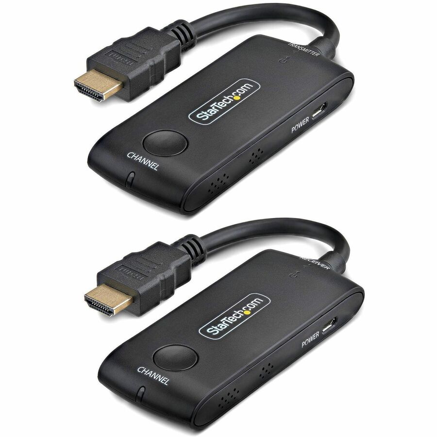 StarTech.com Wireless HDMI Extender Kit 4K 60Hz with 65ft Range - Plug-and-Play, USB Powered
