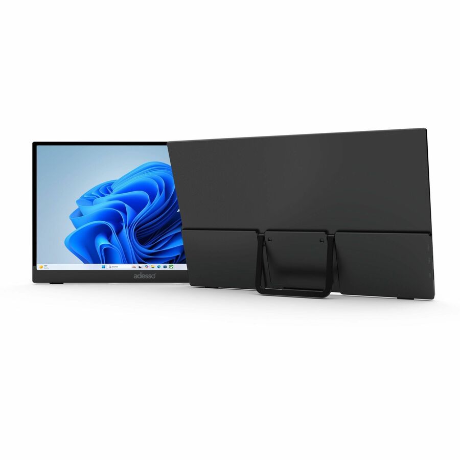 Adesso CyberView P1 15.6-inch Full HD Portable Monitor with Built-In Speakers and USB-C