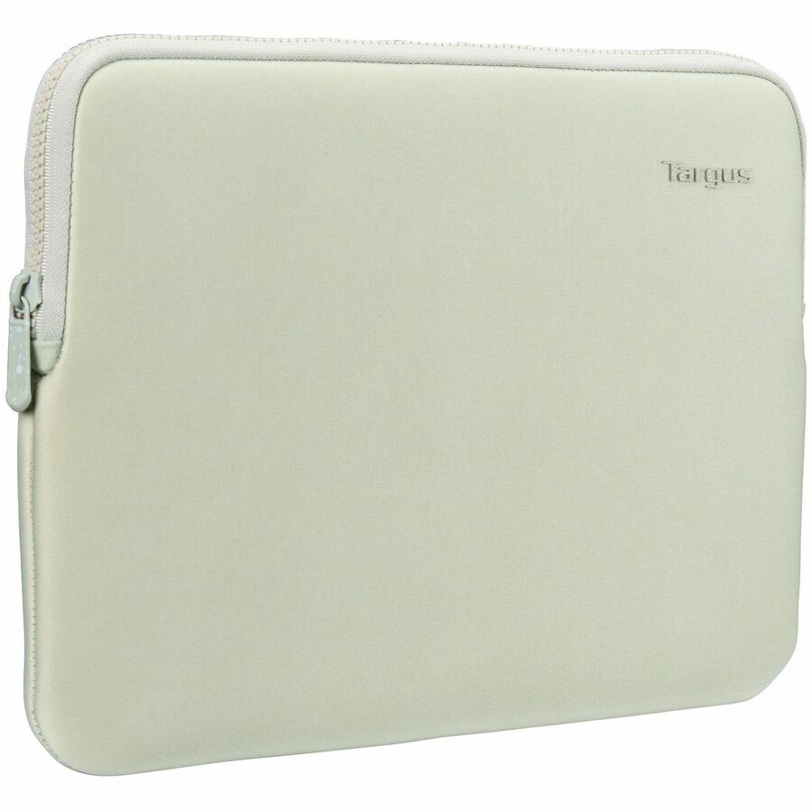 Targus 13-14 inch Chromatic Sleeve in Green – Slim Neoprene Laptop Carrying Case with Plush Velboa Interior