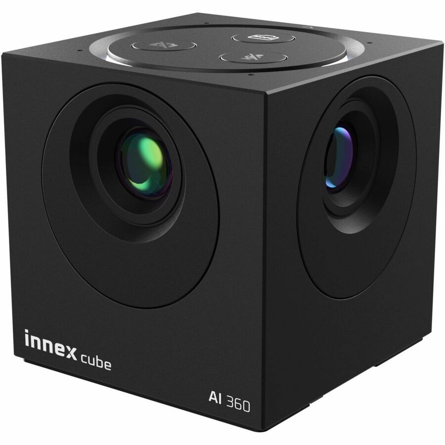 Innex CUBE 4K 360° Conference Camera with AI Facial Tracking and Immersive Video