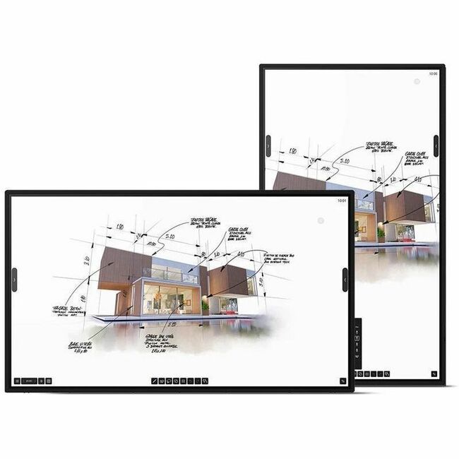 SHARP PN-LB753 AQUOS BOARD 75-Inch 4K Interactive Collaboration Display