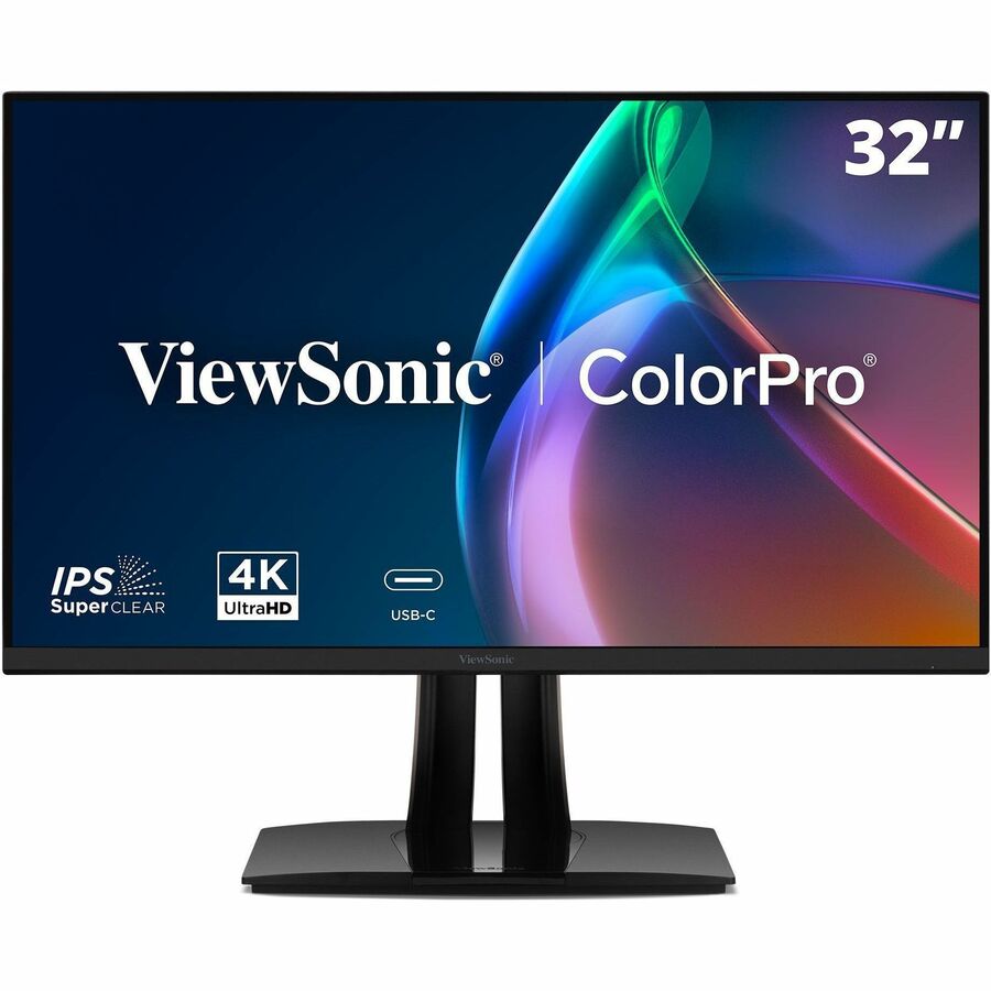 ViewSonic VP3256A-4K 32-Inch ColorPro UHD IPS Monitor with 100W USB-C and Pantone Validation