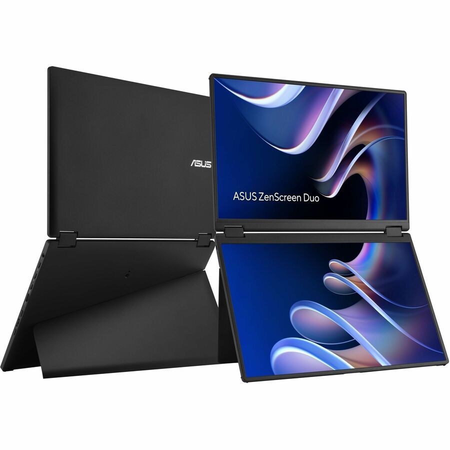 ASUS ZenScreen Duo MB14FCD 14-Inch Portable Dual Monitors with 1920x1200 WUXGA Resolution and Versatile Connectivity
