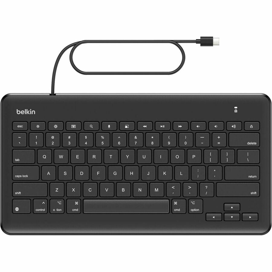 Belkin Connect USB-C Full-Size Keyboard for iPad, TBA011BG