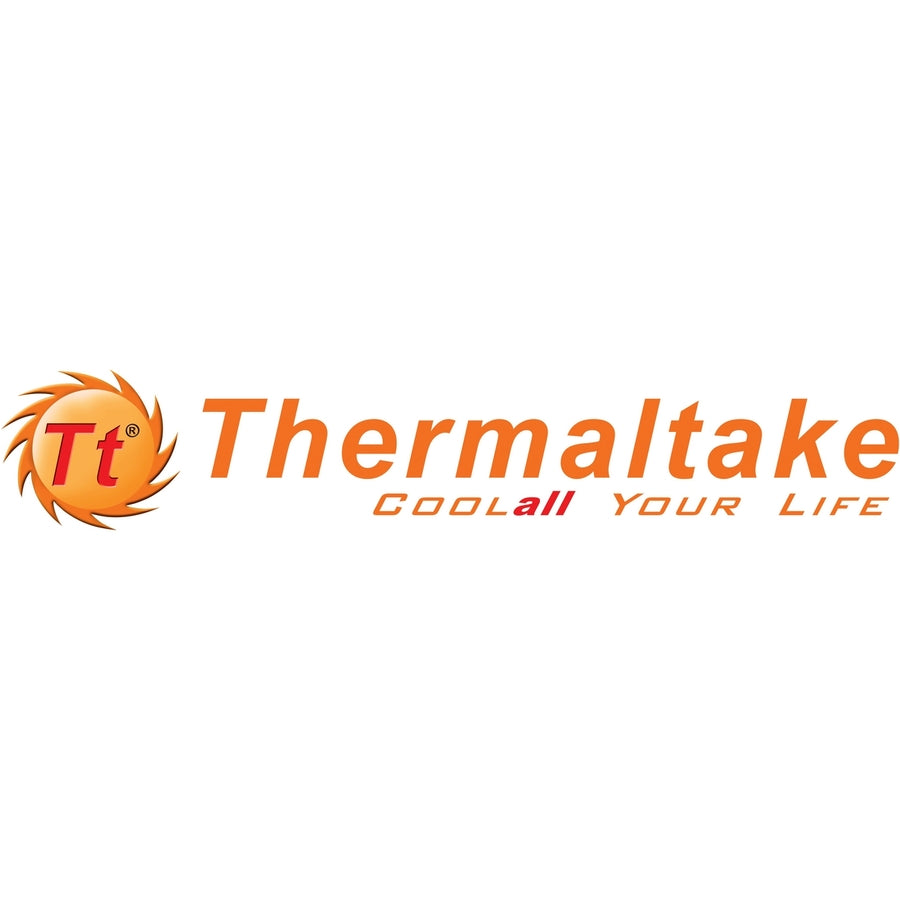Thermaltake TR300 WS Mid Tower Chassis with 6-Inch LCD Display and Enhanced Cooling