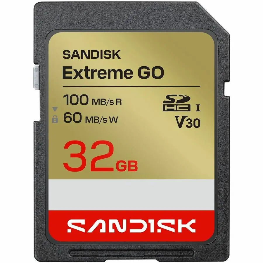 SanDisk 32GB Class 10/UHS-I (U3) SDHC Card for High-Performance Photography and Video Recording
