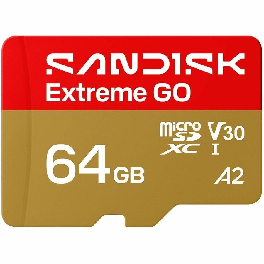 SanDisk 64GB Class 10 UHS-I (U3) V30 microSDXC Card by Western Digital Corporation