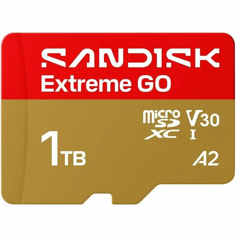 SanDisk 1TB microSDXC Card with Waterproof, Shockproof, and High-Speed Performance