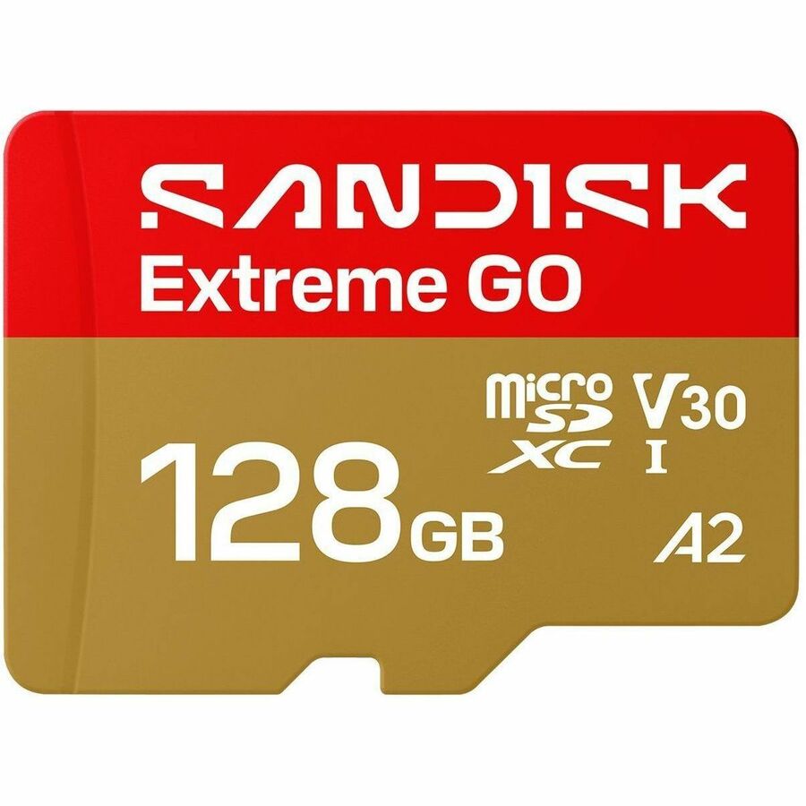 SanDisk 128GB Class 10 UHS-I U3 microSDXC Card – High-Speed Storage for HD Video and Photos