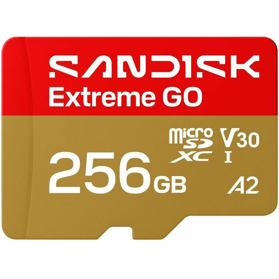 SanDisk 256GB Class 10/UHS-I (U3) V30 microSDXC Card - Western Digital SDSQXGN-256G-GN6MN