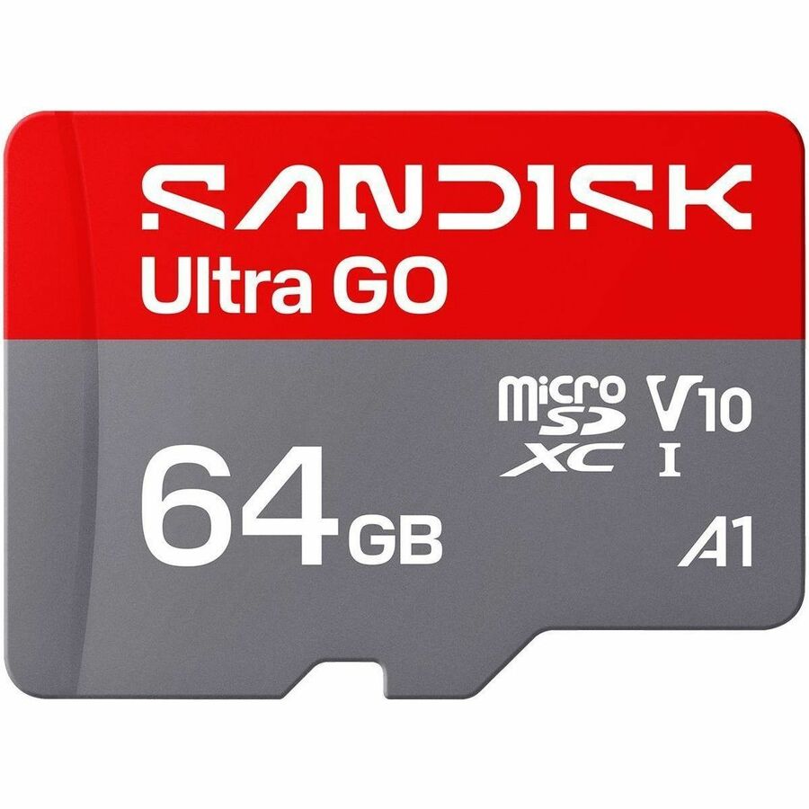 SanDisk 64GB Class 10 UHS-I U1 microSDXC Memory Card SDSQUGN-064G-GN6MN