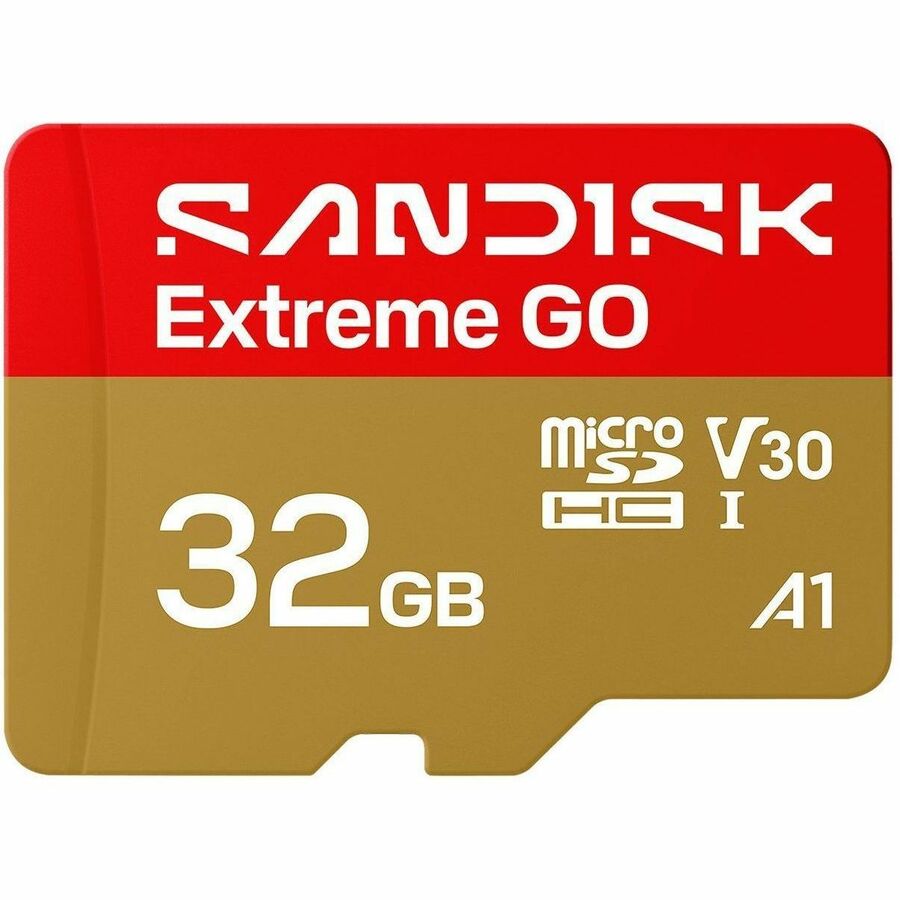 SanDisk 32GB Class 10 UHS-I microSDHC Card (SDSQXGN-032G-GN6MN) - Waterproof, Shockproof, High-Speed Data Transfer
