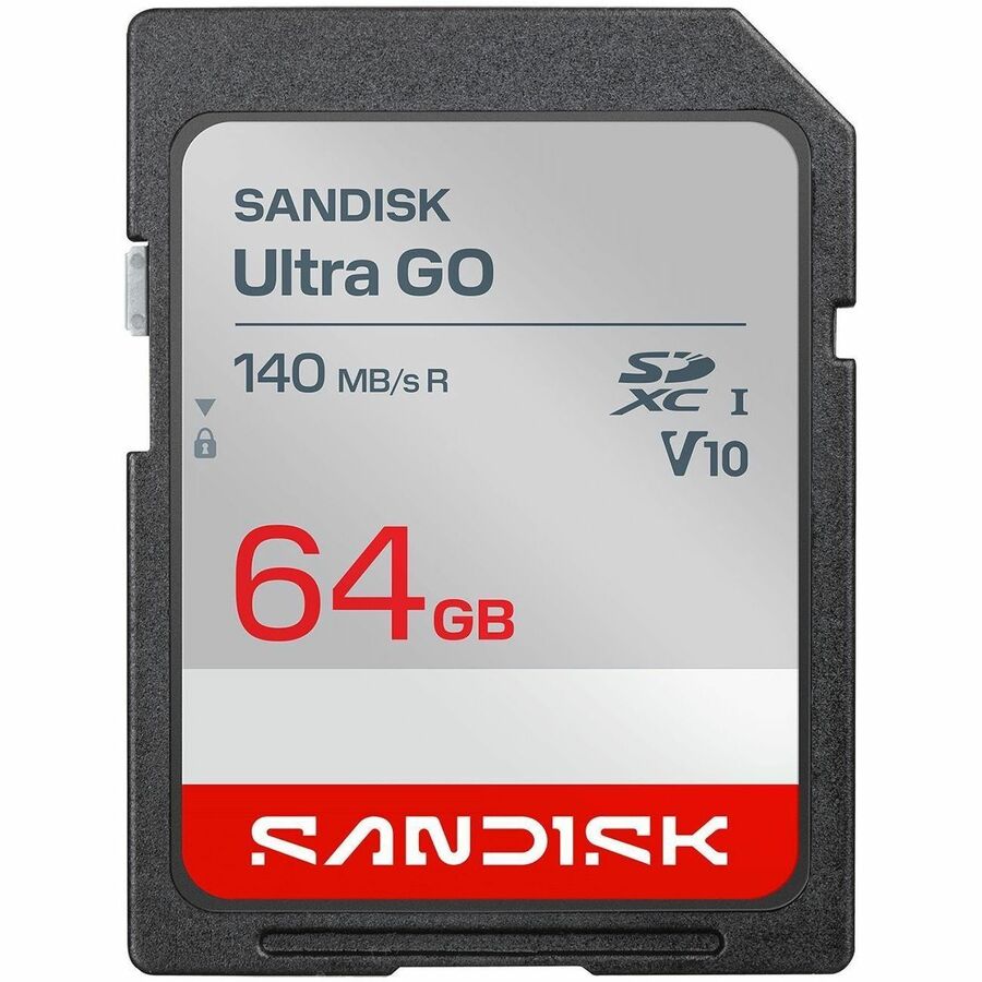 SanDisk 64GB SDXC Card with UHS-I (U1) Speed for High-Performance Data Transfer
