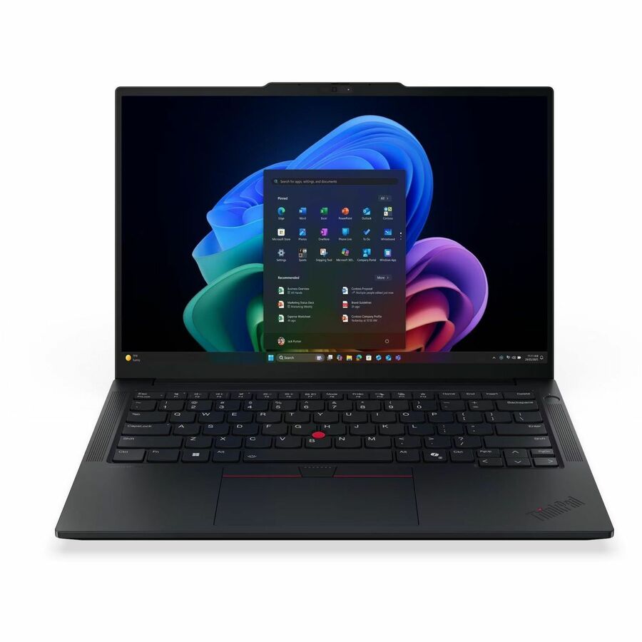 Lenovo ThinkPad E14 Gen 8 Notebook with 14-Inch WUXGA Touchscreen and Intel Core i5-120U - Black