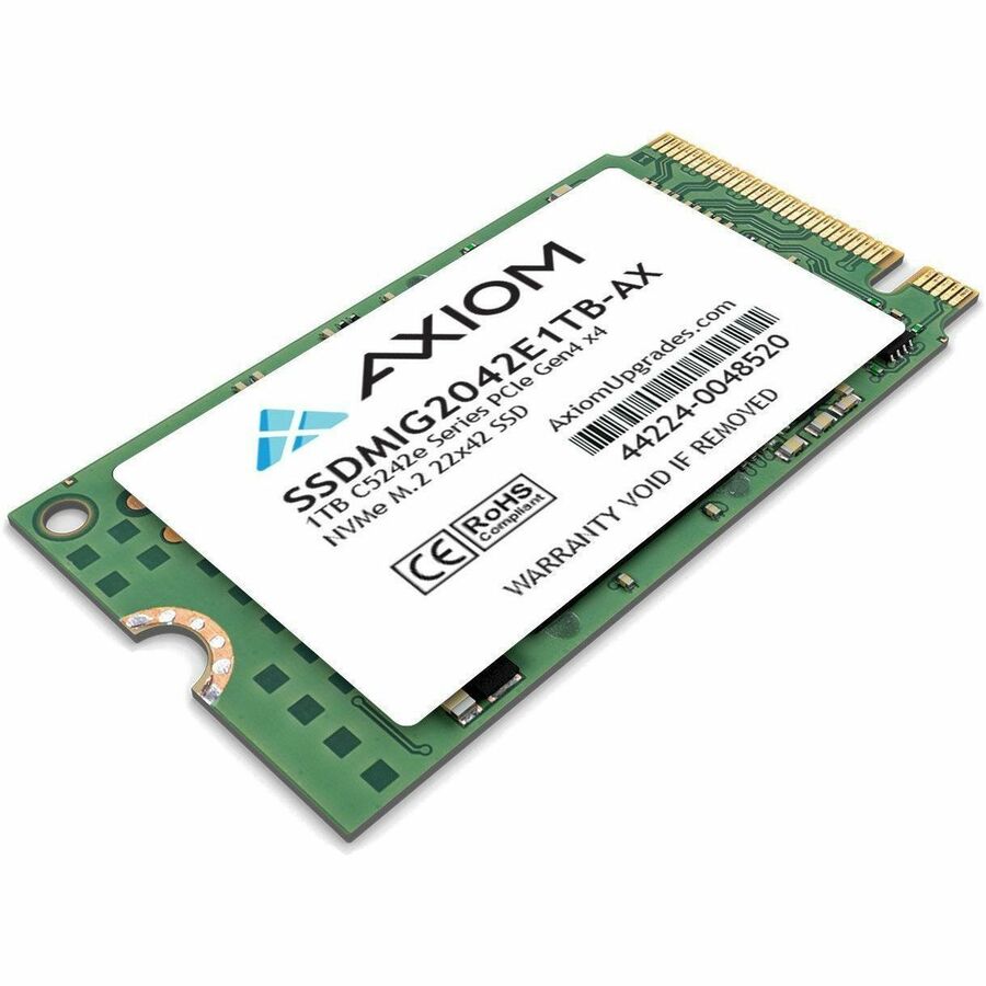 Axiom C5242e 1TB PCIe Gen4 x4 NVMe M.2 2242 Internal Solid State Drive AXG104369
