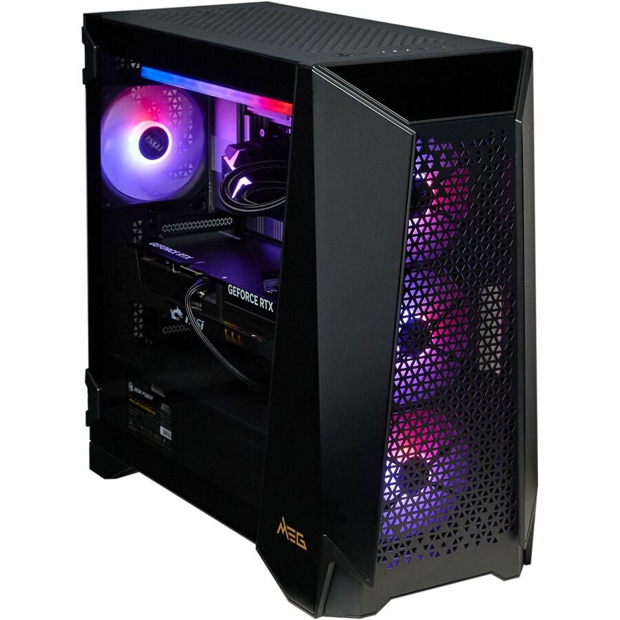 MSI Infinite ZS 9NVZ-2261US Gaming Desktop, AMD Ryzen 9 9950X3D, GeForce RTX 5090, 32GB DDR5, 2TB NVMe SSD