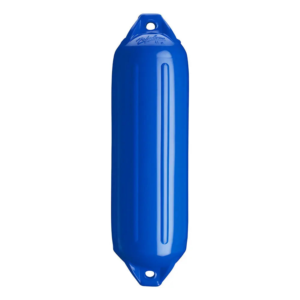 Polyform U.S. NF-3 Heavy-Duty Twin Eye Boat Fender - 5.6 inch Diameter, 19 inch Length, Blue