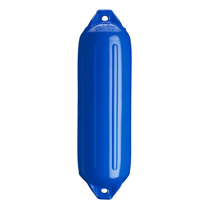 Polyform U.S. NF-3 Heavy-Duty Twin Eye Boat Fender - 5.6 inch Diameter, 19 inch Length, Blue