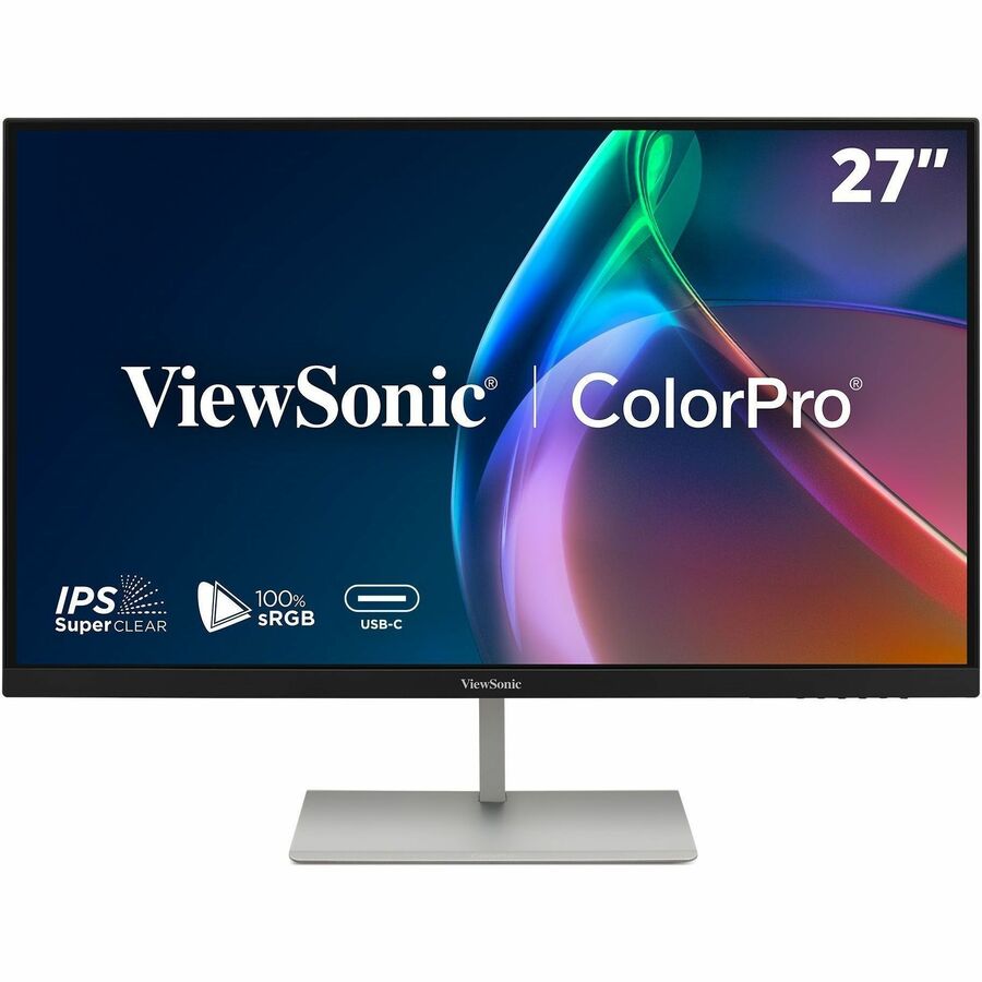 ViewSonic VP2766-2K ColorPro 27-Inch QHD IPS Monitor with USB-C, 90W Power Delivery, 100% sRGB and 120Hz