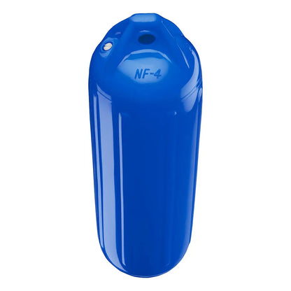 Polyform U.S. NF-4 Blue Heavy-Duty Twin Eye Boat Fender (6.4 x 12.6 inches)