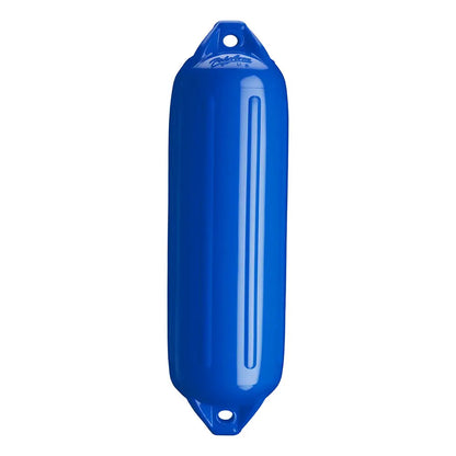 Polyform U.S. NF-4 Blue Heavy-Duty Twin Eye Boat Fender (6.4 x 12.6 inches)