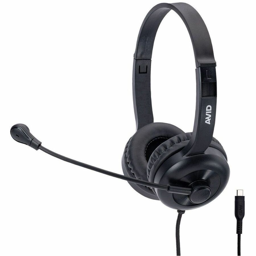 AVID AE-15 USB-C Headset for Classroom Learning and Communication