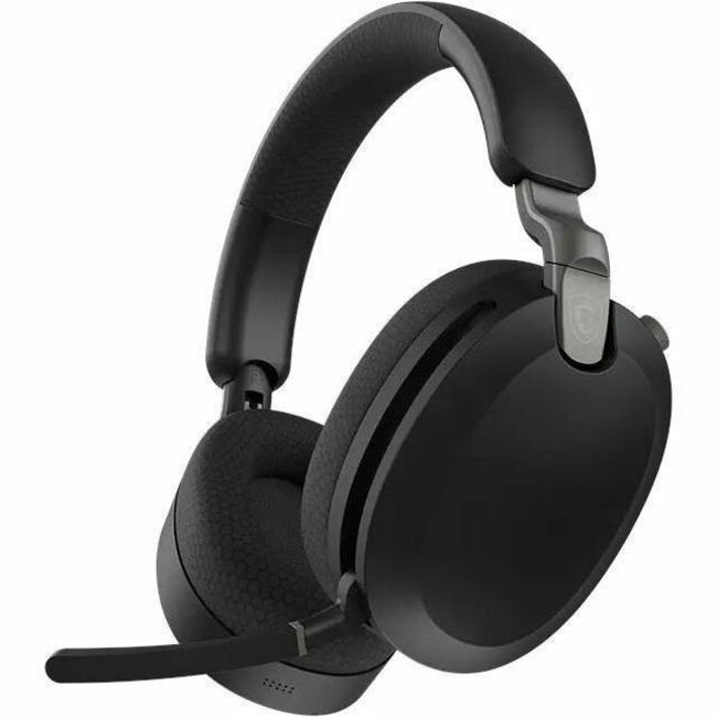 MSI MAESTRO 500 Wireless Black Gaming Headset with Active Noise Cancellation and 90+ Hours Battery