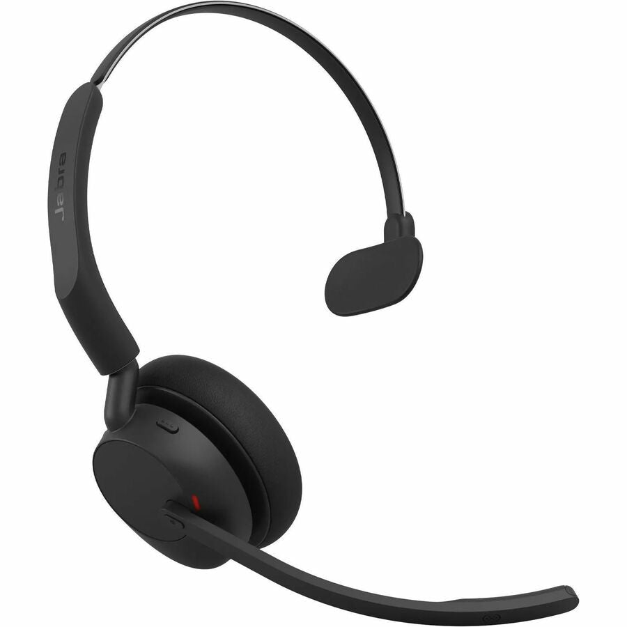 Jabra Evolve3 45 MS Wireless Mono Headset with USB-C, Link 390 Dongle and Charging Stand, Part 34599-899-889