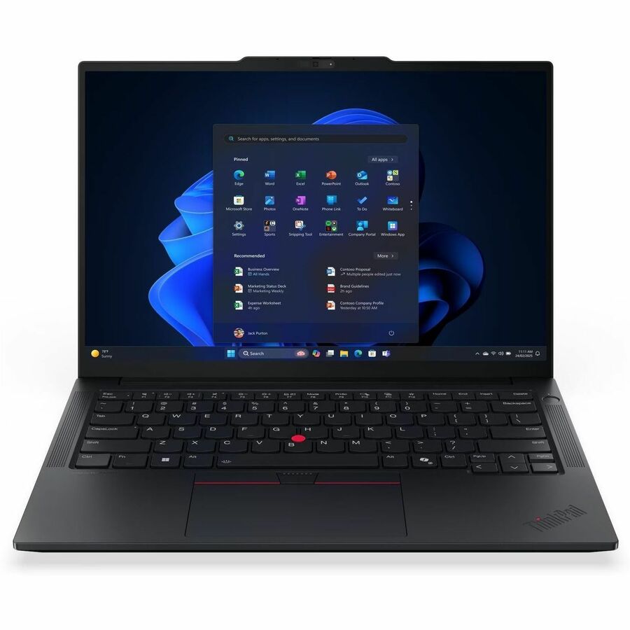 Lenovo ThinkPad E14 Gen 8 21Y2005CUS 14-Inch Copilot+ PC Notebook with AMD Ryzen AI 7, 16GB RAM, 512GB SSD