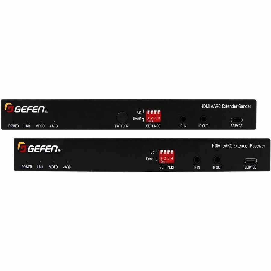 Gefen HDMI eARC Extender over HDBaseT 3.0 – Long-Range 4K UHD Video and Audio Transmission
