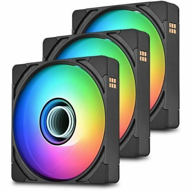 Thermaltake CT140 EX INFINITY ARGB Sync PC Cooling Fan (3-Pack) | Customizable RGB Lighting & High Performance