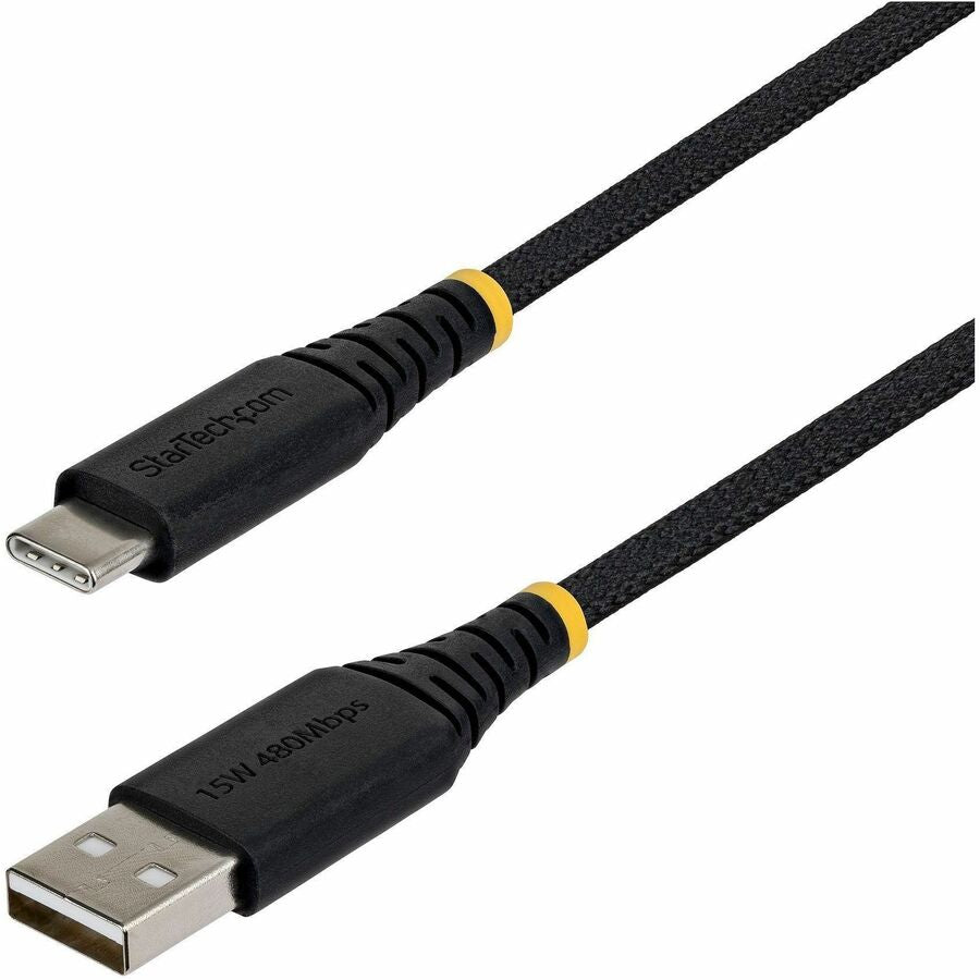 StarTech.com USB2AC3FBR5PK 5-Pack 3 ft USB-A to USB-C Sync and Charge Cable