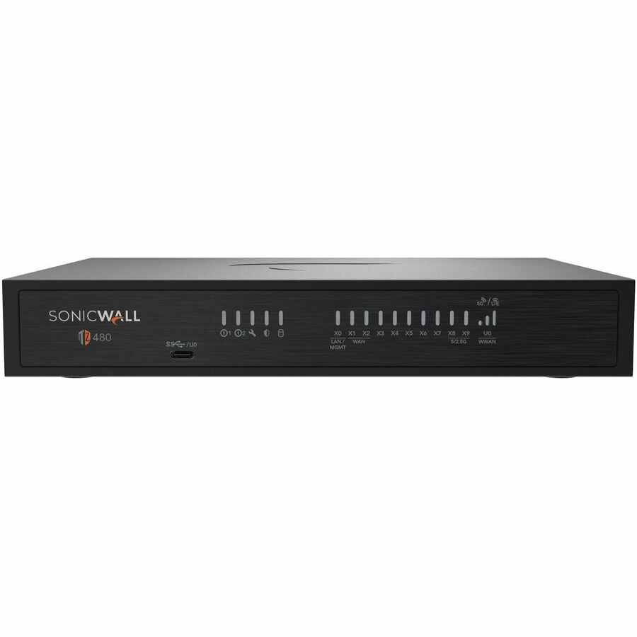 SonicWall TZ480 Network Security Firewall Appliance, 03-SSC-6982, 3-Year Secure Upgrade Plus Advanced Edition