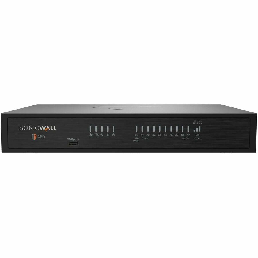SonicWall TZ480 Network Security Firewall Appliance with TotalSecure Essential Edition, 03-SSC-6972