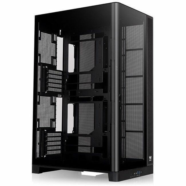 Thermaltake Capo X Dual System Black mATX Gaming Case with Detachable GPU Braces, CA-12D-00S1WN-00