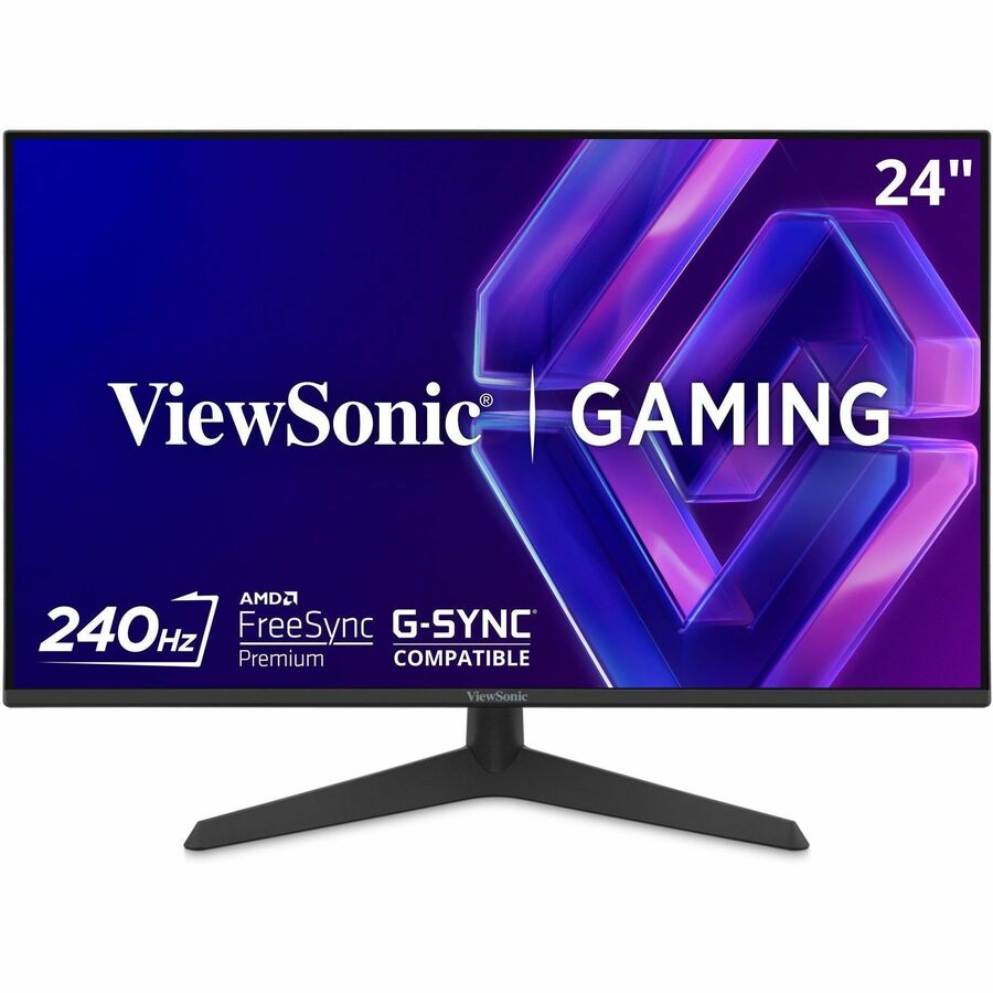 ViewSonic VX2426 24-Inch Full HD 240Hz IPS Gaming Monitor with HDMI 2.1, FreeSync Premium and HDR10