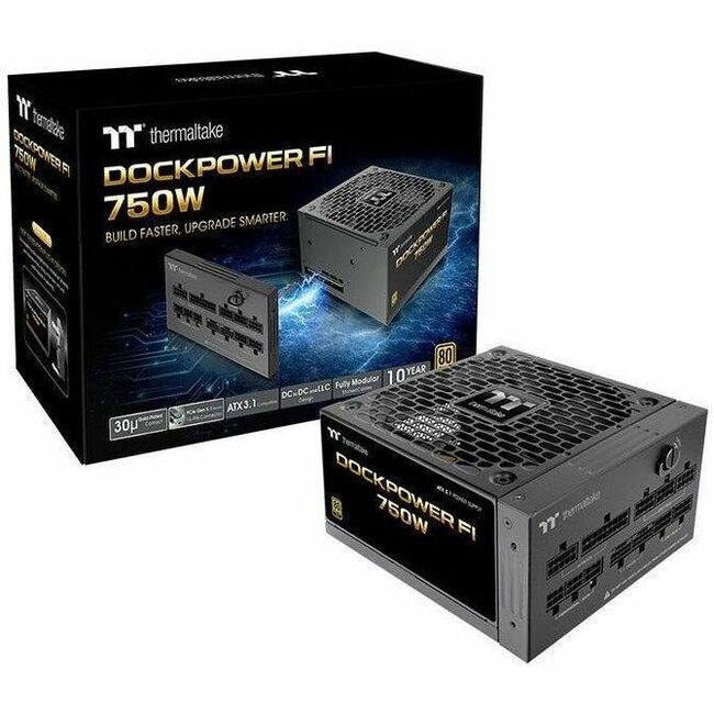 Thermaltake Dockpower FI 750W ATX Power Supply, PS-DCP-0750FNFAGU-2