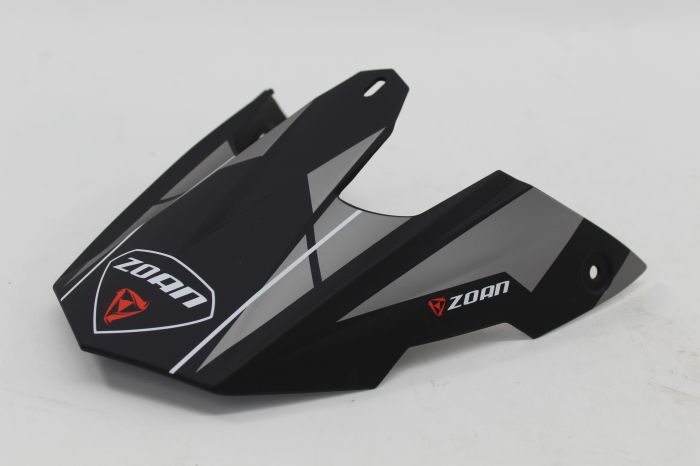 ZOAN Synchrony-MX Visor Equipo Graphic, Titanium (Part #094-236)