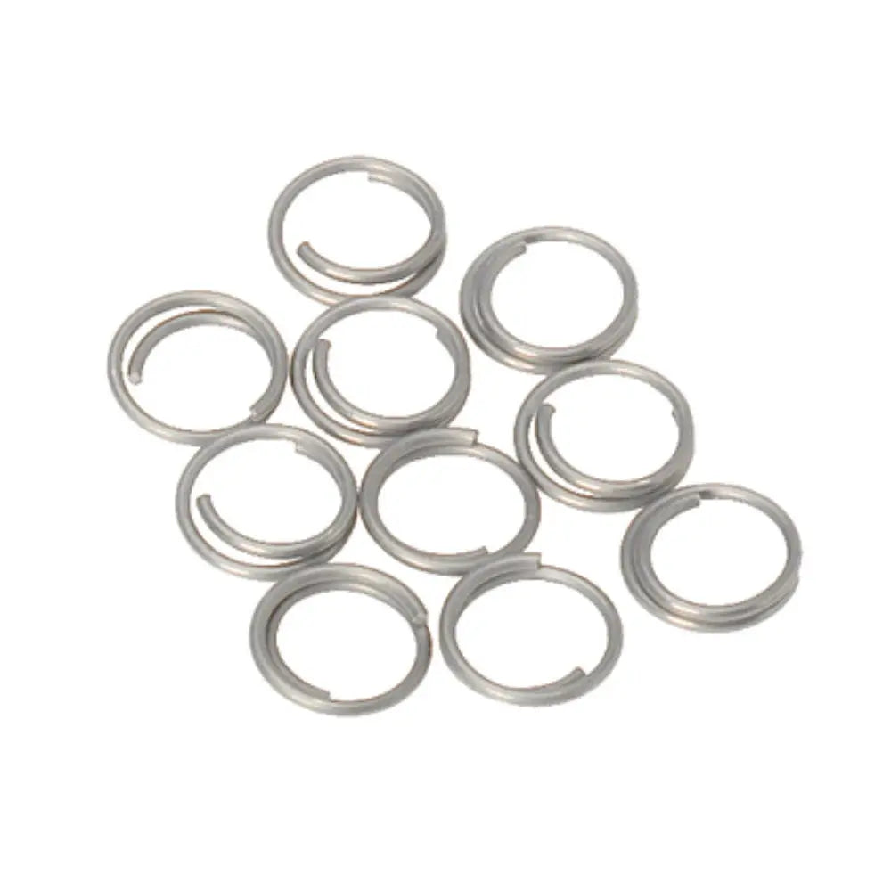 Barton Marine Stainless Steel Split Rings - 10mm - Pack of 10
