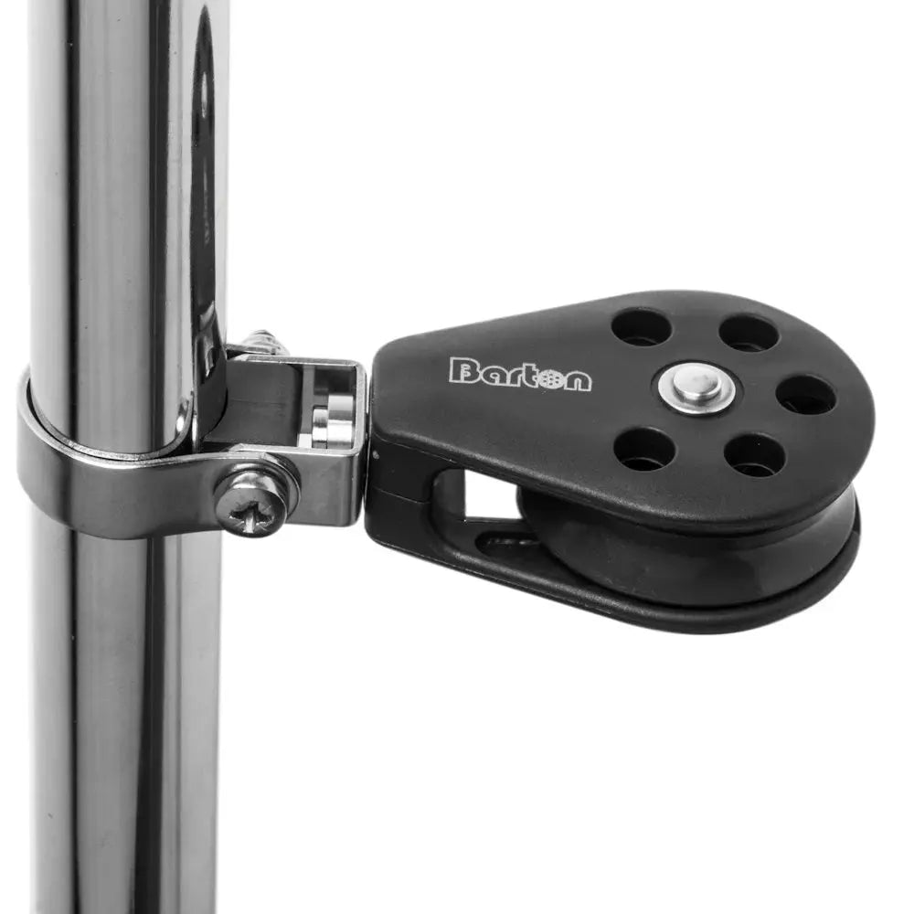 Barton Marine Size 3 45mm Plain Bearing Pulley Block - Lightweight Stanchion Lead Block