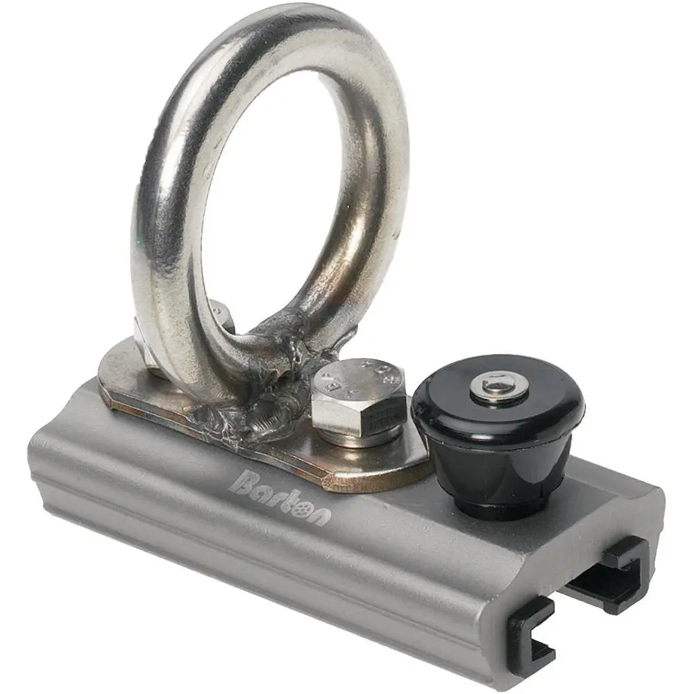 Barton Marine Spinnaker Pole Slide Car (32mm) - Heavy Duty Marine Genoa Car with Stainless Steel Ring