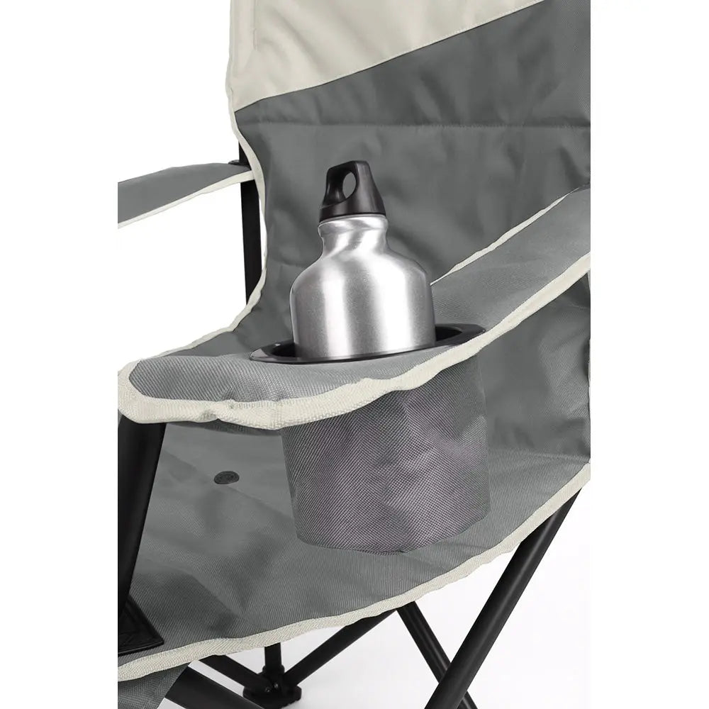Coleman Big & Tall Quad Camping Chair in Grey with Support for 600 lbs