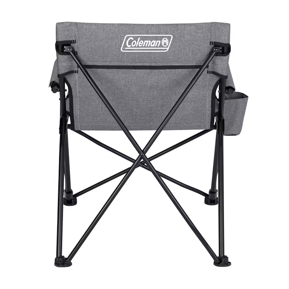 Coleman Forester Series Deck Chair - Grey for Outdoor Relaxation and Camping