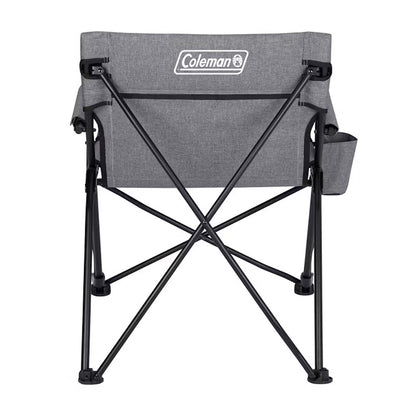 Coleman Forester Series Deck Chair - Grey for Outdoor Relaxation and Camping