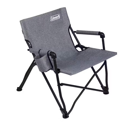 Coleman Forester Series Deck Chair - Grey for Outdoor Relaxation and Camping