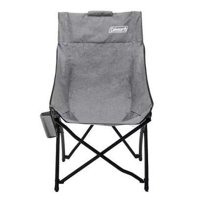 Coleman Forester Series Bucket Chair in Grey – Portable Outdoor Camping and Patio Seat