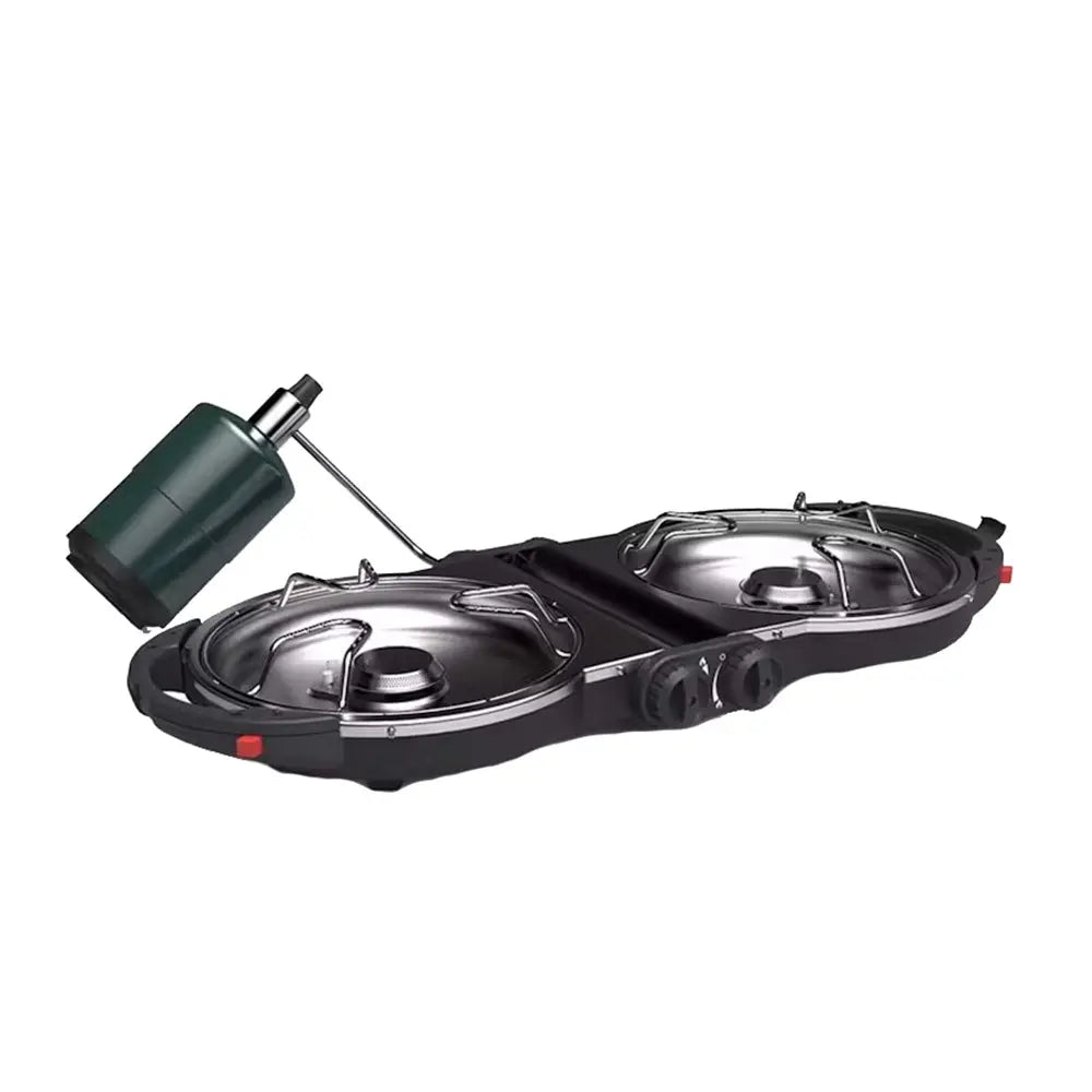 Coleman Fold N Go Propane Camping Stove - Black, Portable Outdoor Cooking Solution