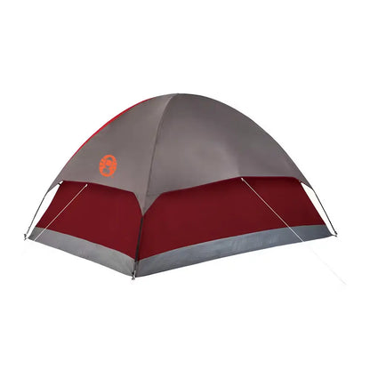 Coleman Flatwoods II 4-Person Lightweight Dome Tent - Red