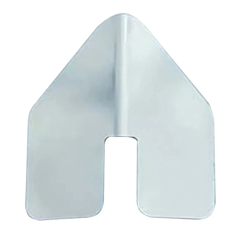 Gator Guards Bowshield Small 6.5 x 6 Inches - Marine Grade Stainless Steel Bow Protection