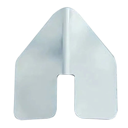 Gator Guards Bowshield Small 6.5 x 6 Inches - Marine Grade Stainless Steel Bow Protection